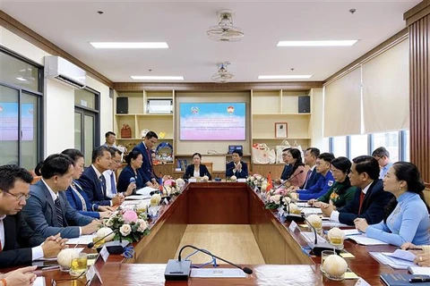 HCM City boosts cooperation with Laos’ Champasak, Vientiane