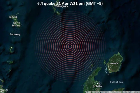 6.4-magnitude earthquake shakes Indonesia