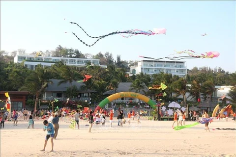 Binh Thuan: Kite flying festival fascinates visitors 