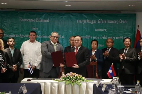 Laos, Cuba enhance agricultural cooperation