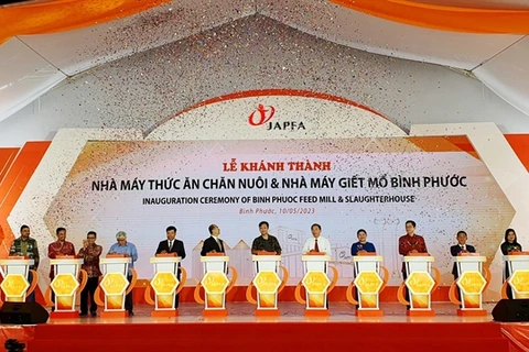 Japfa Vietnam inaugurates animal feed mill and slaughterhouse in Binh Phuoc