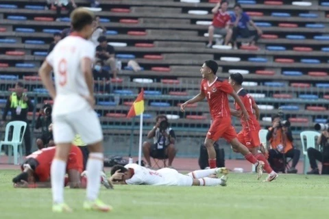 U22 Vietnam lose 2-3 to U22 Indonesia in men’s football semifinal of SEA Games 32