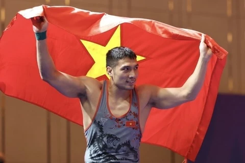 SEA Games 32: Vietnamese wrestlers bag four more golds