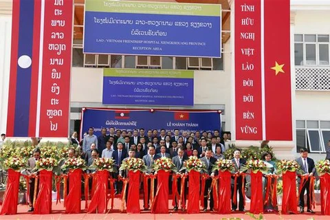 Laos-Vietnam Friendship Hospital launched in Xiangkhouang