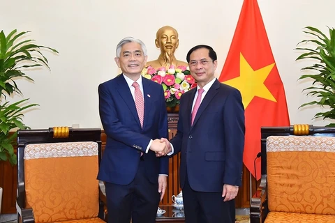  Vietnam, Singapore hold 15th political consultation