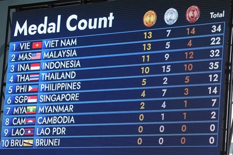 ASEAN Para Games 12: Athletics team bags more gold medals for Vietnam