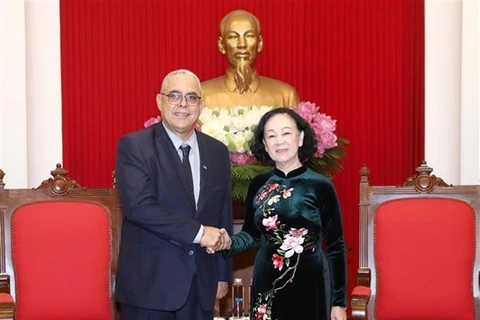 Party official reaffirms Vietnam’s solidarity with Cuba