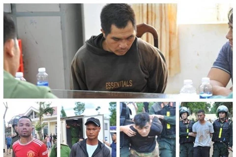 More detained for involvement in gun attacks in Dak Lak province