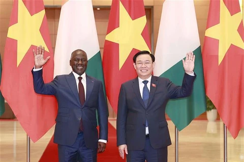 Top legislators of Vietnam, Côte d’Ivoire hold talks 