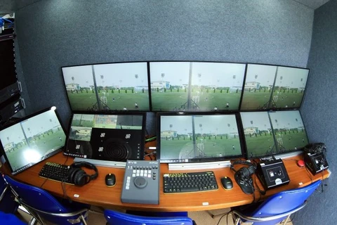 Local referees practise VAR technology in unofficial match