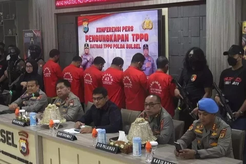 Indonesian police arrest over 600 human trafficking suspects