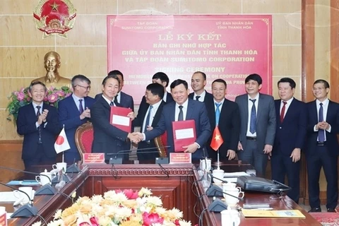 Sumitomo Group explores 400 million USD investment in IP in Thanh Hoa