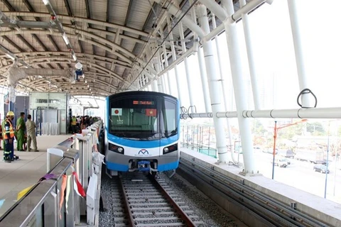 HCM City’s 1st metro line to be finished by year-end