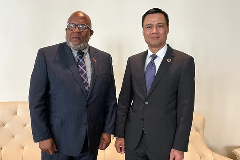 Vietnamese Ambassador works with 78th UNGA President