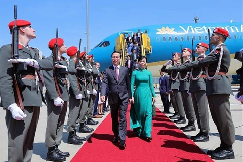 President of Vietnam starts official visit to Austria