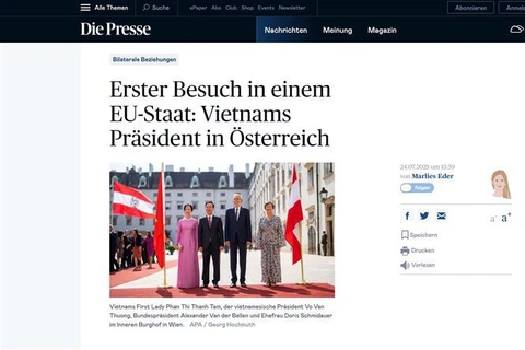 Austrian media spotlights President’s official visit