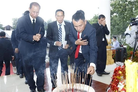 Incense offering ceremonies for Vietnamese martyrs held in Laos