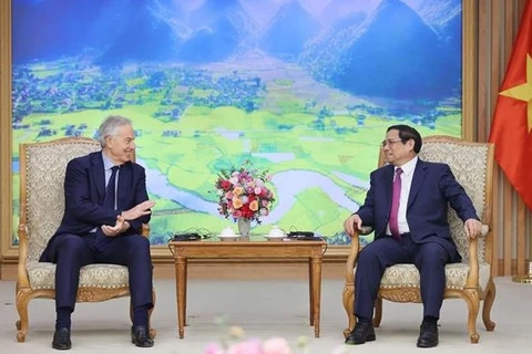 PM receives former UK PM Tony Blair