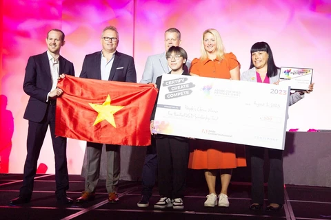Students win medal at Microsoft office specialist world championship 