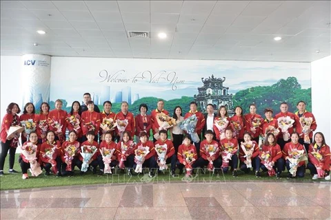 Vietnamese women's football team gear up for ASIAD