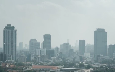 Serious air pollution hit Jakarta