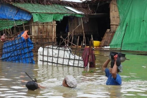 Flooding in Myanmar: Five killed, dozens of thousands evacuated