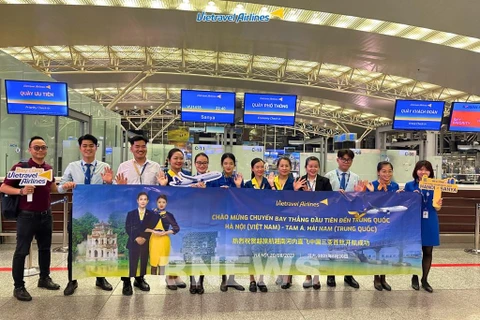 Vietravel Airlines operates first flight to China