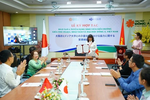 Dong A University, Japan prefecture work on nurse staff training