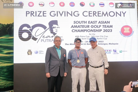 Vietnam triumphs at 2023 Southeast Asian Amateur Golf Team Championship