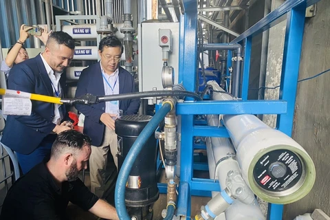 US startup transfers water treatment technology to Vietnamese firm