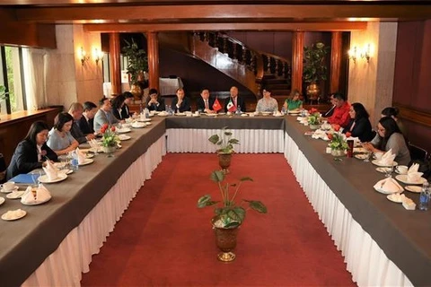 Party delegation pays working visit to Mexico