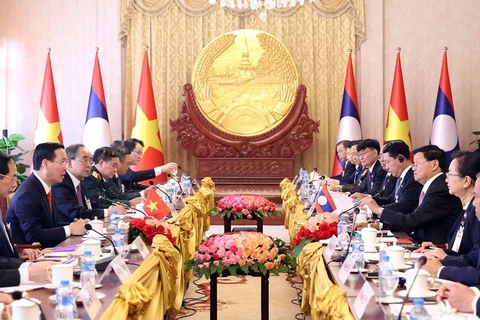 Vietnam, Laos stand side by side for mutual development: Lao scholar