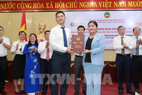 Chinese firm invests 500 million USD in tire production in Binh Phuoc