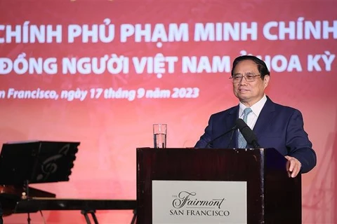 PM meets Vietnamese community in US