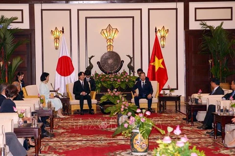 Da Nang leader hosts Japanese Crown Prince, Crown Princess