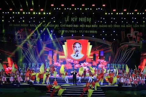 State leader attends celebration of President Ho Chi Minh’s visit to Ha Bac