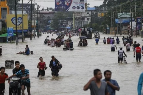 Myanmar: Thousands of people evacuated due to floods