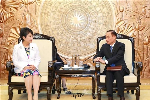 Party official meets Japanese Foreign Minister