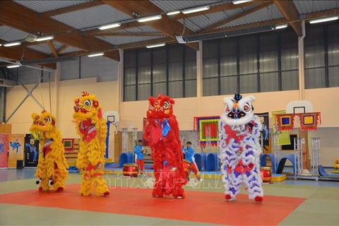Vietnam promotes lion-dragon dance to the world