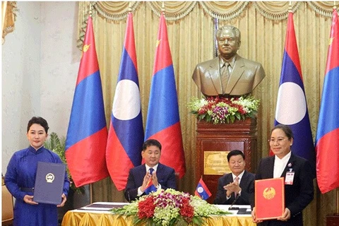 Laos, Mongolia intensify collaboration