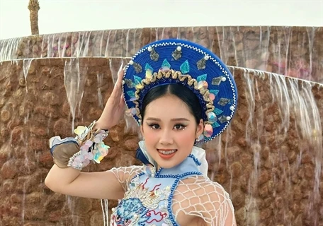 Vietnamese candidate wins first runner-up of Miss Eco Teen
