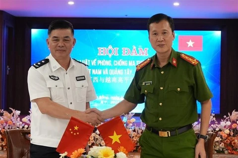 Vietnamese, Chinese provinces foster ties in anti-drug law enforcement