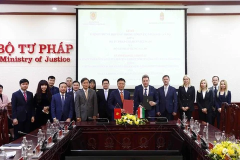 Vietnam, Hungary promote judicial cooperation