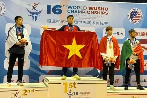 Vietnam finish second at HYX 16th World Wushu Championships