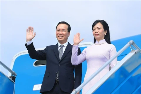 President Vo Van Thuong sets off for official visit to Japan