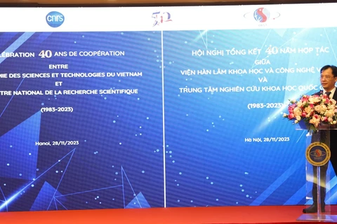 Vietnamese, French scientific research establishments mark 40 years of cooperation 