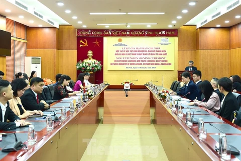 Vietnam, RoK extend duration of youth exchange cooperation pact