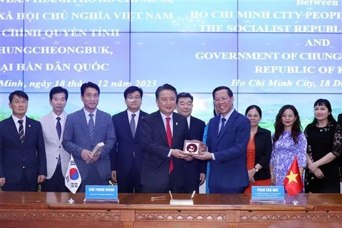 HCM City enhances collaboration with RoK’s North Chungcheong province