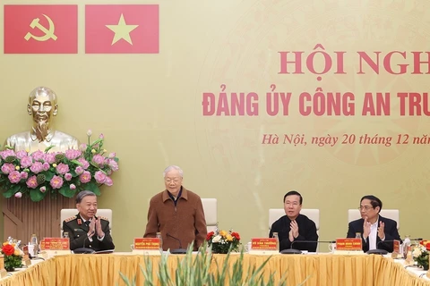 Party leader demands continued efforts to ensure peaceful, happy life for people