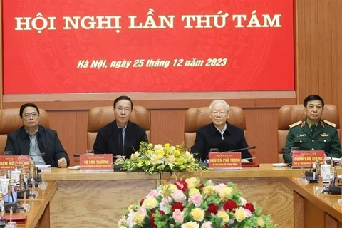 Party chief chairs Central Military Commission’s review conference